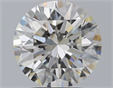 Natural Diamond 2.72 Carats, Round with Excellent Cut, H Color, VS1 Clarity and Certified by GIA