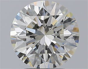 Picture of Natural Diamond 2.72 Carats, Round with Excellent Cut, H Color, VS1 Clarity and Certified by GIA