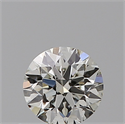 Natural Diamond 0.40 Carats, Round with Excellent Cut, I Color, I1 Clarity and Certified by GIA