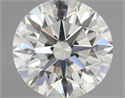 Natural Diamond 0.40 Carats, Round with Excellent Cut, K Color, VS1 Clarity and Certified by GIA