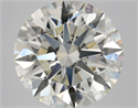 Natural Diamond 4.28 Carats, Round with Excellent Cut, I Color, VS2 Clarity and Certified by IGI