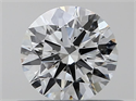 Natural Diamond 0.40 Carats, Round with Excellent Cut, I Color, SI1 Clarity and Certified by GIA