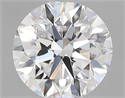 Natural Diamond 0.40 Carats, Round with Very Good Cut, D Color, VS2 Clarity and Certified by GIA