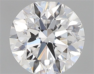 Picture of Natural Diamond 0.40 Carats, Round with Very Good Cut, D Color, VS2 Clarity and Certified by GIA