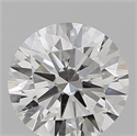 Natural Diamond 0.50 Carats, Round with Very Good Cut, G Color, I1 Clarity and Certified by GIA