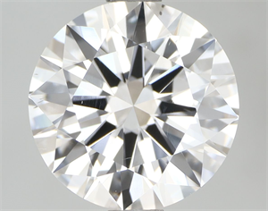 Picture of Natural Diamond 1.80 Carats, Round with Excellent Cut, D Color, VS2 Clarity and Certified by GIA