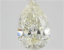 Natural Diamond 1.81 Carats, Pear with  Cut, K Color, SI1 Clarity and Certified by IGI