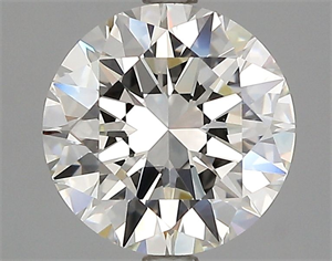 Picture of Natural Diamond 2.18 Carats, Round with Excellent Cut, I Color, VVS1 Clarity and Certified by GIA