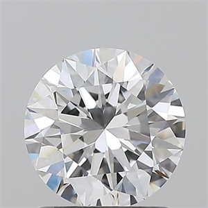 Picture of Natural Diamond 1.33 Carats, Round with Excellent Cut, D Color, FL Clarity and Certified by GIA