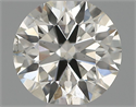 Natural Diamond 0.50 Carats, Round with Excellent Cut, I Color, SI1 Clarity and Certified by IGI