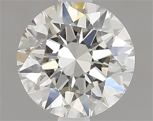 Picture of Natural Diamond 0.51 Carats, Round with Excellent Cut, J Color, SI1 Clarity and Certified by GIA