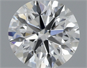 Natural Diamond 0.40 Carats, Round with Excellent Cut, D Color, VVS1 Clarity and Certified by GIA