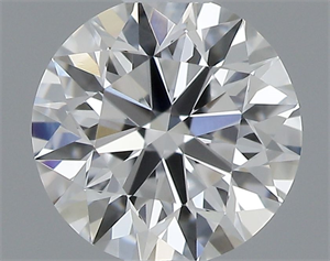 Picture of Natural Diamond 0.40 Carats, Round with Excellent Cut, D Color, VVS1 Clarity and Certified by GIA