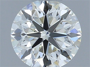 Picture of Natural Diamond 0.40 Carats, Round with Very Good Cut, K Color, VS1 Clarity and Certified by GIA