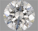 Natural Diamond 2.50 Carats, Round with Excellent Cut, E Color, IF Clarity and Certified by GIA