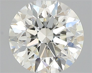 Picture of Natural Diamond 0.40 Carats, Round with Excellent Cut, J Color, VS1 Clarity and Certified by GIA