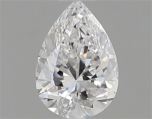 Picture of Natural Diamond 0.70 Carats, Pear with  Cut, D Color, VS1 Clarity and Certified by GIA