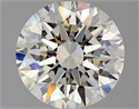 Natural Diamond 2.04 Carats, Round with Excellent Cut, K Color, VS1 Clarity and Certified by GIA