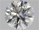 Natural Diamond 1.80 Carats, Round with Excellent Cut, I Color, SI1 Clarity and Certified by GIA