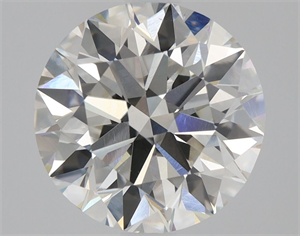 Picture of Natural Diamond 1.80 Carats, Round with Excellent Cut, I Color, SI1 Clarity and Certified by GIA