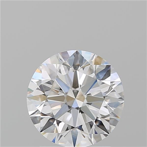 Picture of Natural Diamond 2.01 Carats, Round with Excellent Cut, E Color, VVS2 Clarity and Certified by GIA