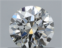 Natural Diamond 0.60 Carats, Round with Excellent Cut, K Color, SI1 Clarity and Certified by GIA