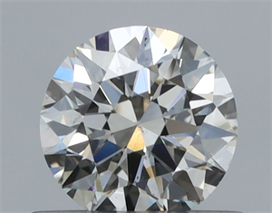 Picture of Natural Diamond 0.60 Carats, Round with Excellent Cut, K Color, SI1 Clarity and Certified by GIA