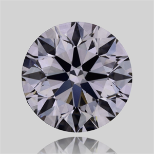 Picture of Natural Diamond 0.51 Carats, Round with Excellent Cut, K Color, VS1 Clarity and Certified by GIA