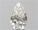 Natural Diamond 2.50 Carats, Pear with  Cut, I Color, SI1 Clarity and Certified by GIA