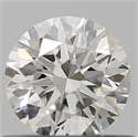 Natural Diamond 0.52 Carats, Round with Excellent Cut, K Color, VVS1 Clarity and Certified by GIA