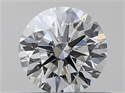 Natural Diamond 0.40 Carats, Round with Excellent Cut, H Color, VS1 Clarity and Certified by GIA