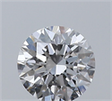 Natural Diamond 0.42 Carats, Round with Excellent Cut, E Color, VS1 Clarity and Certified by GIA