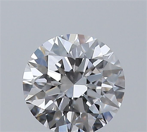 Picture of Natural Diamond 0.42 Carats, Round with Excellent Cut, E Color, VS1 Clarity and Certified by GIA