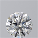 Natural Diamond 2.51 Carats, Round with Excellent Cut, H Color, VS1 Clarity and Certified by GIA