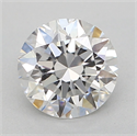 Natural Diamond 0.40 Carats, Round with Excellent Cut, E Color, VS2 Clarity and Certified by GIA