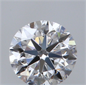 Natural Diamond 0.40 Carats, Round with Very Good Cut, D Color, VVS1 Clarity and Certified by GIA