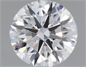 Natural Diamond 0.40 Carats, Round with Excellent Cut, D Color, SI2 Clarity and Certified by GIA