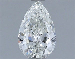 Picture of Natural Diamond 0.90 Carats, Pear with  Cut, H Color, VVS2 Clarity and Certified by IGI