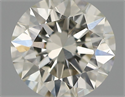 Natural Diamond 0.41 Carats, Round with Excellent Cut, I Color, VS1 Clarity and Certified by IGI