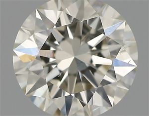 Picture of Natural Diamond 0.41 Carats, Round with Excellent Cut, I Color, VS1 Clarity and Certified by IGI