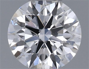 Picture of Natural Diamond 0.41 Carats, Round with Excellent Cut, F Color, SI1 Clarity and Certified by GIA