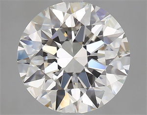 Picture of Natural Diamond 3.13 Carats, Round with Excellent Cut, H Color, VS1 Clarity and Certified by GIA