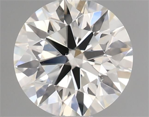 Picture of Natural Diamond 0.60 Carats, Round with Excellent Cut, I Color, VS1 Clarity and Certified by IGI