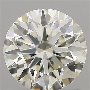 Picture of Natural Diamond 0.57 Carats, Round with Excellent Cut, J Color, VVS1 Clarity and Certified by IGI