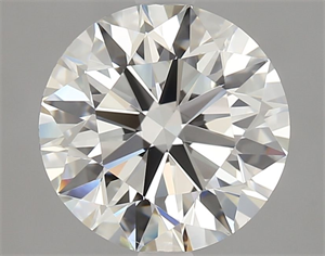 Picture of Natural Diamond 2.50 Carats, Round with Excellent Cut, I Color, VS1 Clarity and Certified by IGI