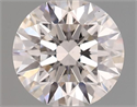 Natural Diamond 0.40 Carats, Round with Excellent Cut, D Color, VS2 Clarity and Certified by GIA