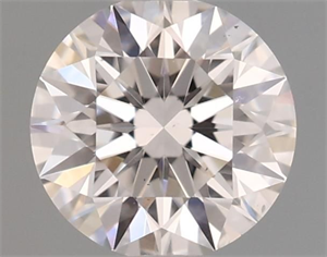 Picture of Natural Diamond 0.40 Carats, Round with Excellent Cut, D Color, VS2 Clarity and Certified by GIA