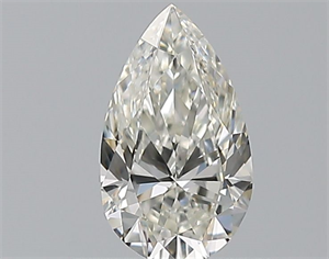 Picture of Natural Diamond 0.50 Carats, Pear with  Cut, I Color, VVS1 Clarity and Certified by GIA