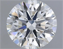 Natural Diamond 0.40 Carats, Round with Excellent Cut, J Color, VS1 Clarity and Certified by GIA