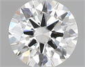 Natural Diamond 0.41 Carats, Round with Excellent Cut, E Color, SI2 Clarity and Certified by GIA